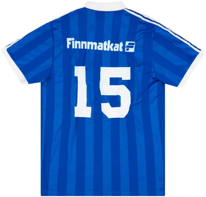 1988 Finland Match Issue Away Shirt #15 (Alatensio) v Sweden