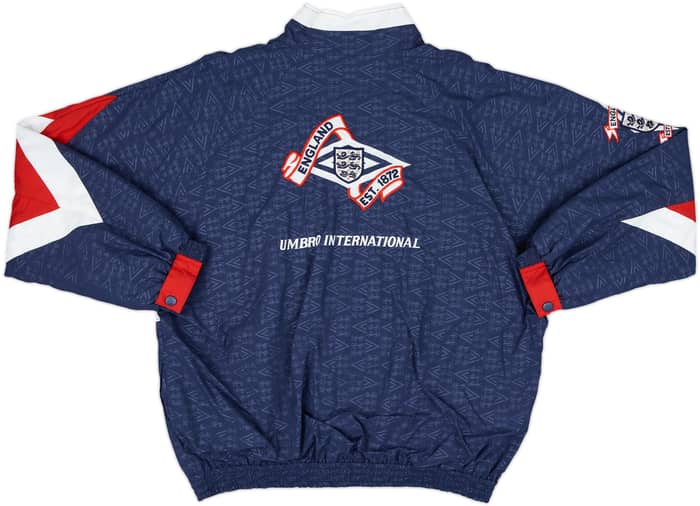 1990-92 England Umbro Track Jacket - 9/10 - (L)