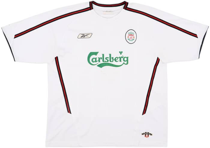 2003-04 Liverpool Away Shirt Kewell #7 - 5/10 - (XL)