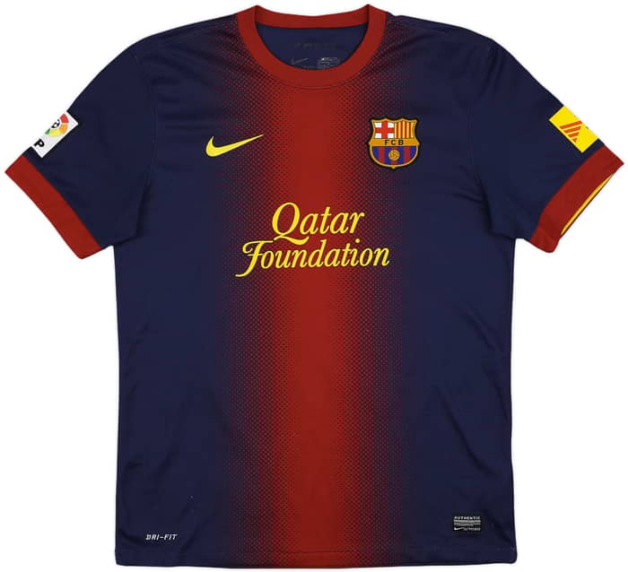 2012-13 Barcelona Home Shirt Messi #10 - 7/10 - (M)