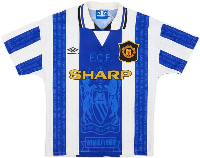 1994-96 Manchester United Third Shirt Cole #17 - 4/10 - (Y)