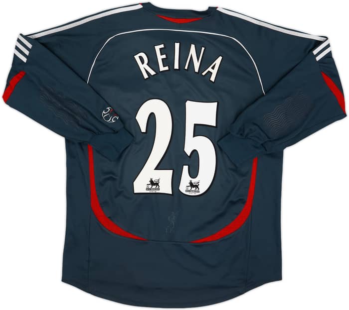 2006-07 Liverpool GK Shirt Reina #25 - 8/10 - (L)
