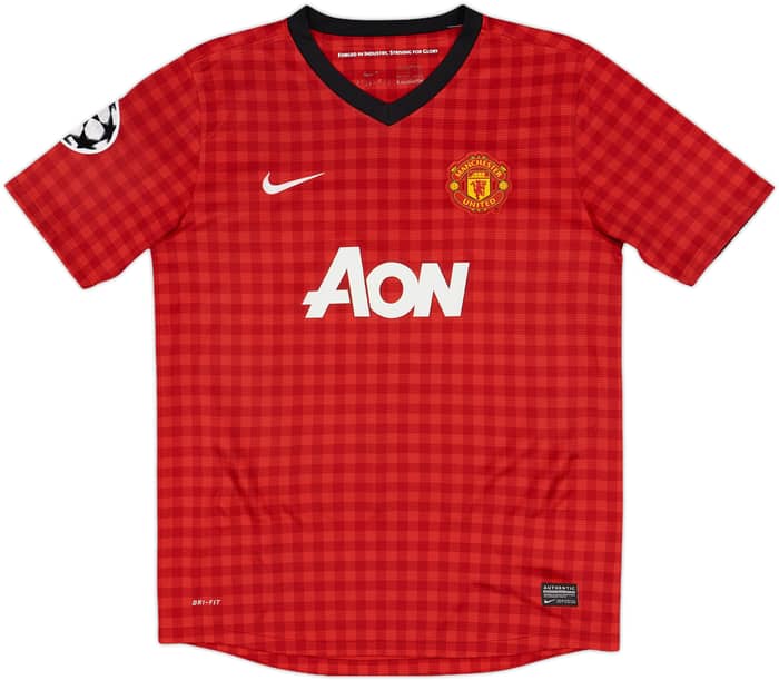 2012-13 Manchester United Home Shirt v.Persie #20 - 6/10 - (XL.Boys)