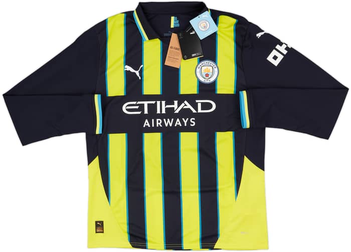 2024-25 Manchester City Away L/S Shirt Foden #47 (L)