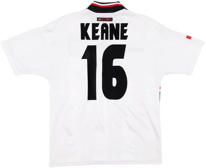 1997-99 Manchester United Away Shirt Keane #16 - 6/10 - (M)