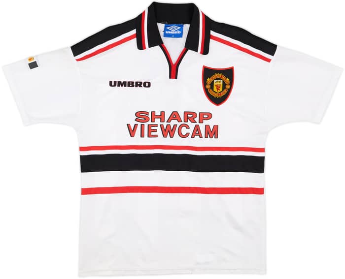1997-99 Manchester United Away Shirt Keane #16 - 6/10 - (M)