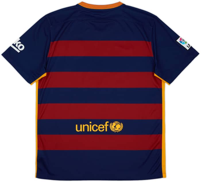 2015-16 Barcelona Home Shirt - 5/10 - (L)