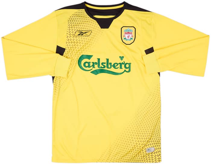 2004-06 Liverpool Away L/S Shirt Gerrard #8 - 8/10 - (S)
