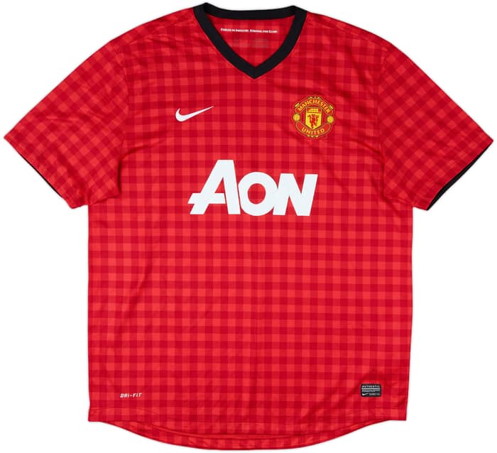 2012-13 Manchester United Home Shirt Rooney #10 - 5/10 - (XL)