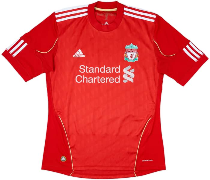 2010-12 Liverpool Home Shirt Gerrard #8 - 6/10 - (M)
