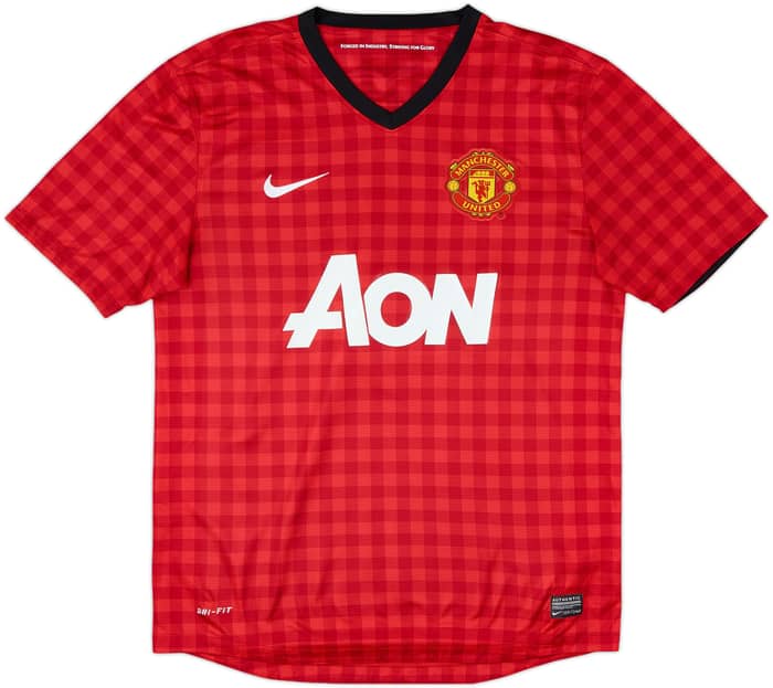 2012-13 Manchester United Home Shirt Rooney #10 - 4/10 - (M)