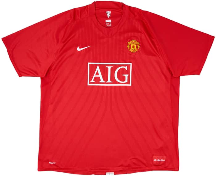 2007-09 Manchester United Home Shirt Ronaldo #7 - 6/10 - (3XL)