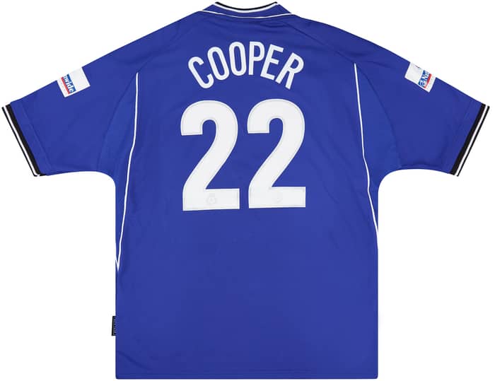 2000-01 Nottingham Forest Match Issue Third Shirt Cooper #22