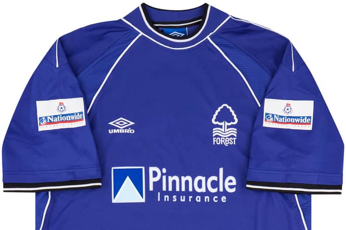 2000-01 Nottingham Forest Match Issue Third Shirt Cooper #22