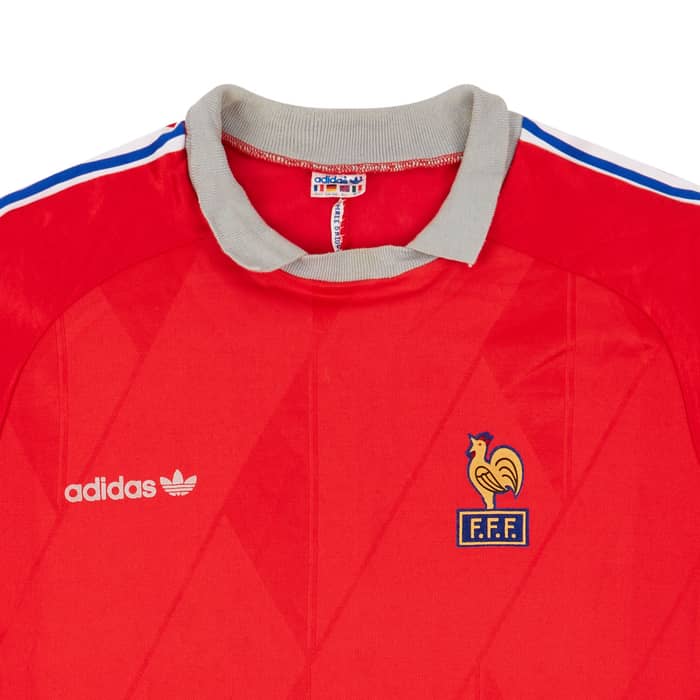 1989-90 France U-19 Match Issue GK Shirt #1 (Wimbee)