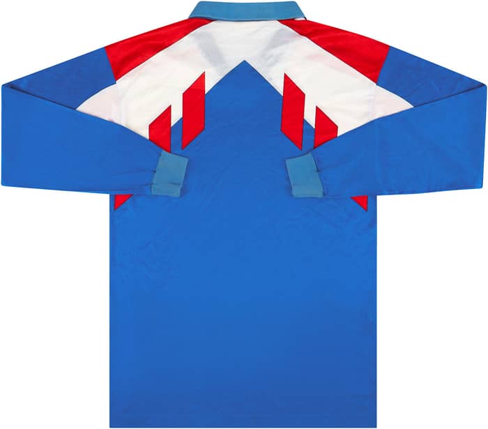 1990-92 France Home L/S Shirt - 6/10 - (Y)