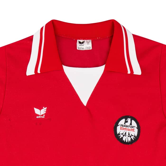 1978-79 Eintracht Frankfurt Home L/S Shirt - 8/10 - (S)