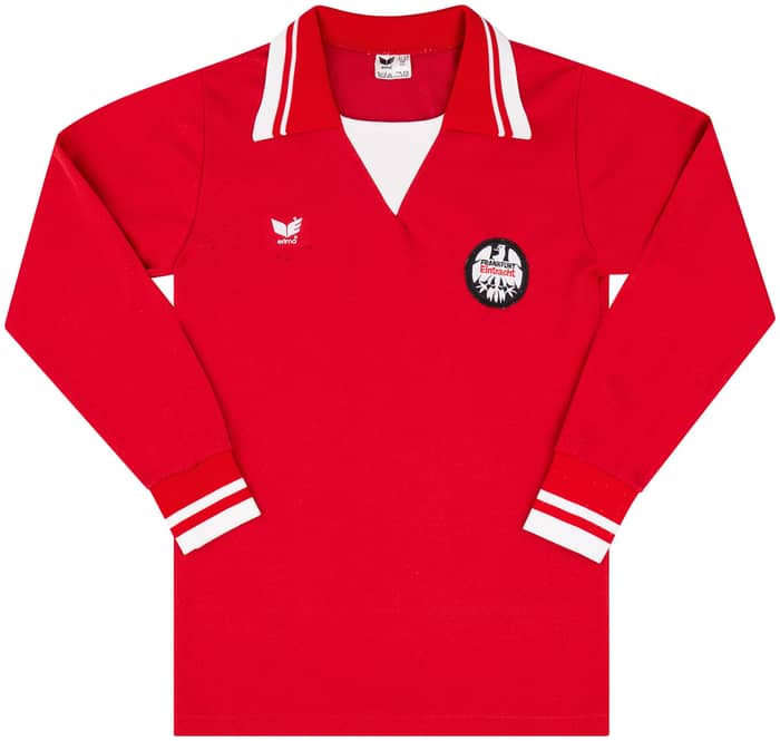 1978-79 Eintracht Frankfurt Home L/S Shirt - 8/10 - (S)