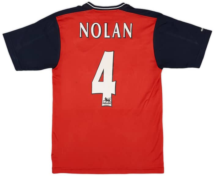 2003-05 Bolton Away Shirt Nolan #4 - 7/10 - (S)