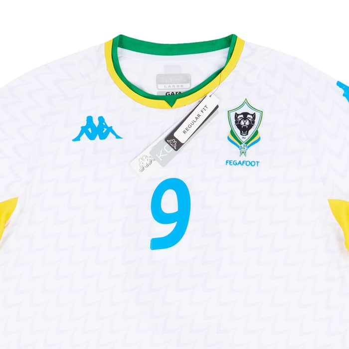 2021-22 Gabon Away Shirt Aubameyang #9