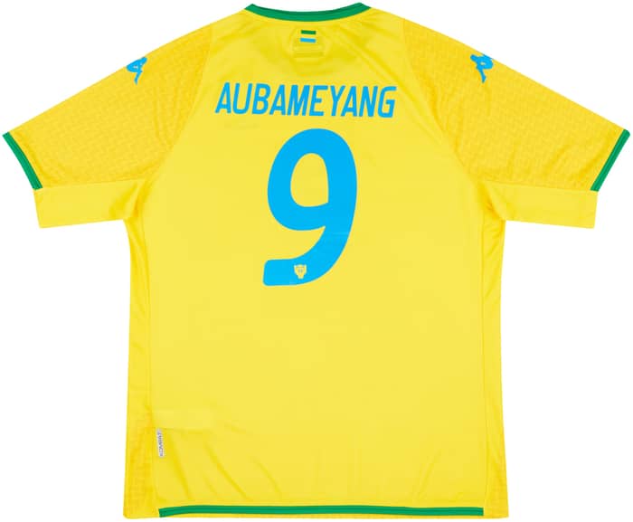2021-22 Gabon Home Shirt Aubameyang #9