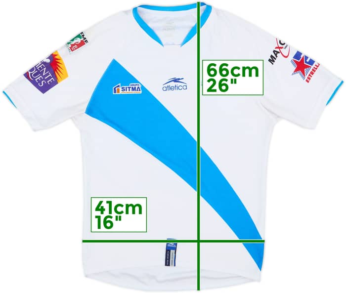 2007-08 Puebla Home Shirt - 6/10 - (M.Boys)