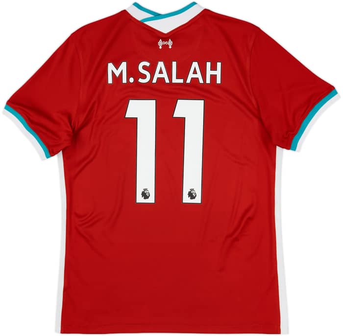 2020-21 Liverpool Home Shirt M.Salah #11 - 5/10 - (M)