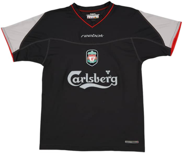2002-04 Liverpool Away Shirt Gerrard #17 - 9/10 - (XS)