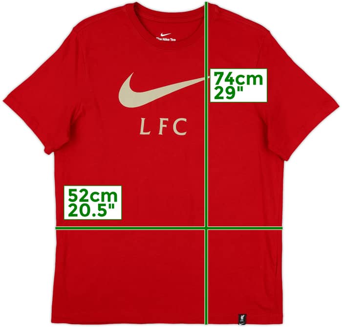 2022-23 Liverpool Nike Cotton Tee - 10/10 - (L)