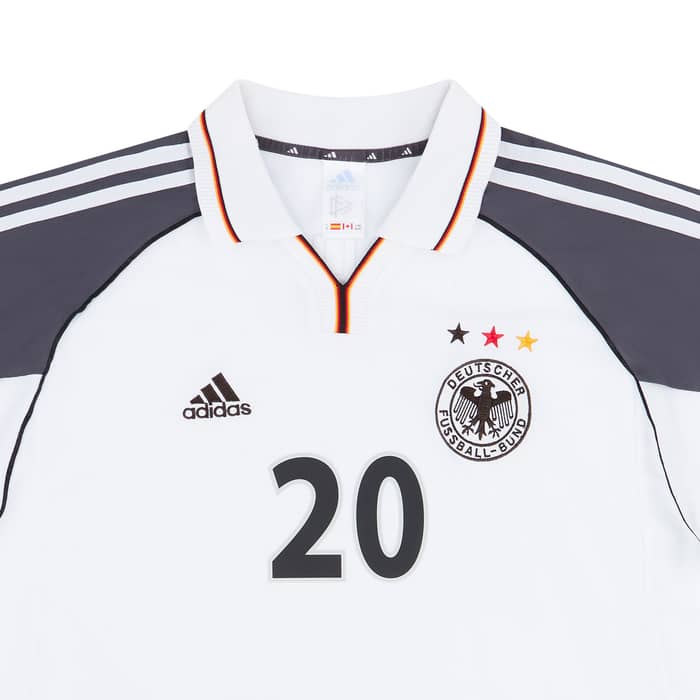 2000-02 Germany Home Shirt Bierhoff #20 - 8/10 - (XL)