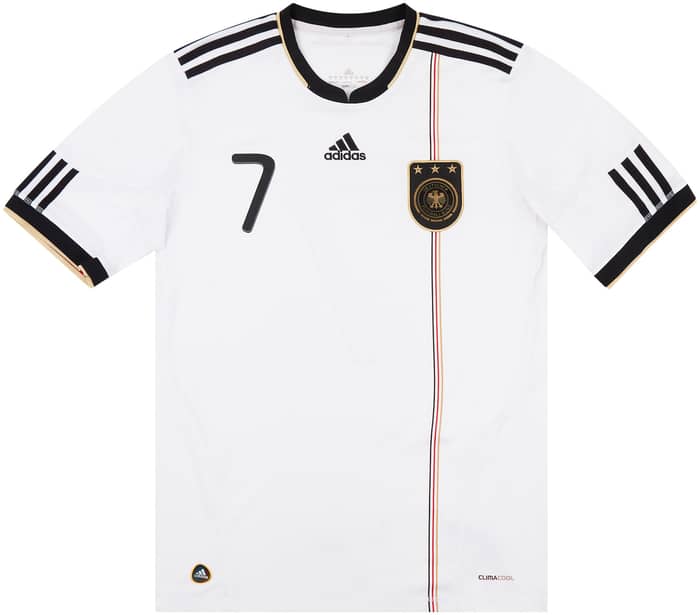 2010-11 Germany Home Shirt Schweinsteiger #7 - 8/10
