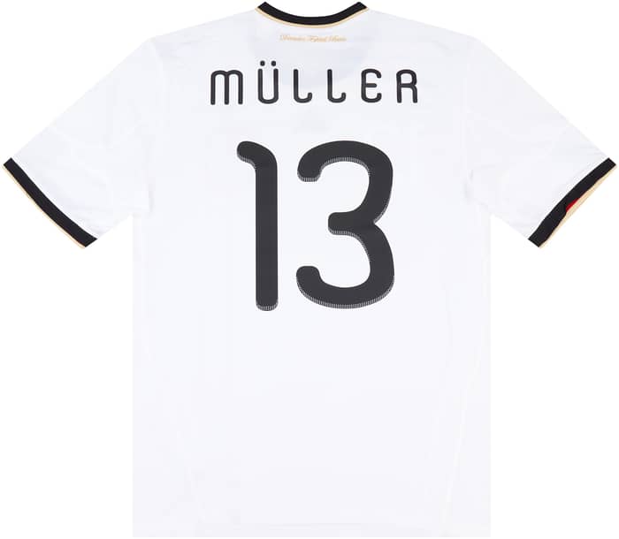 2010-11 Germany Home Shirt Muller #13 - 9/10