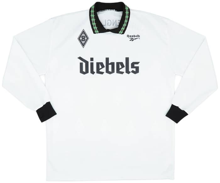 1995-96 Borussia Monchengladbach Home L/S Shirt - 8/10 - (XXL)