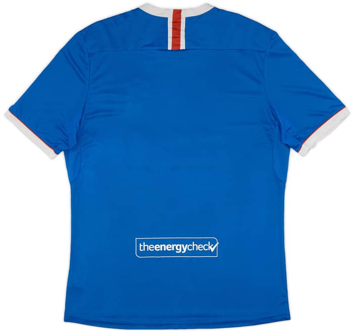2020-21 Rangers Home Shirt - 7/10 - (XL)