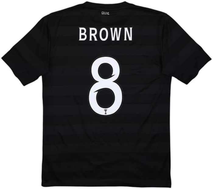 2012-13 Celtic '125th Anniversary' Away Shirt Brown #8 - 7/10 - (S)