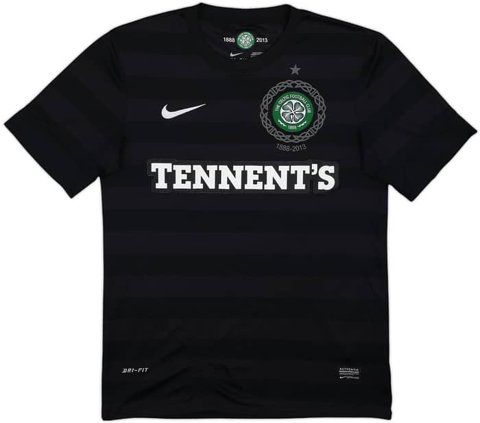 2012-13 Celtic '125th Anniversary' Away Shirt Brown #8 - 7/10 - (S)