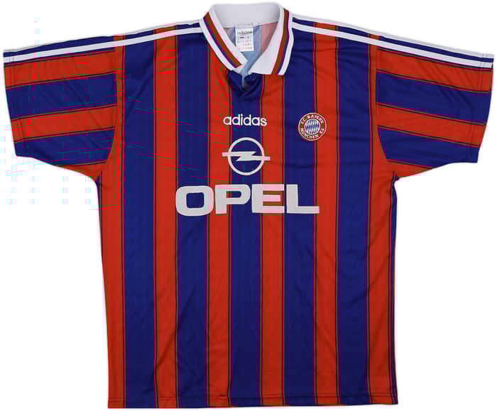 1995-97 Bayern Munich Home Shirt Klinsmann #18 - 6/10 - (L)