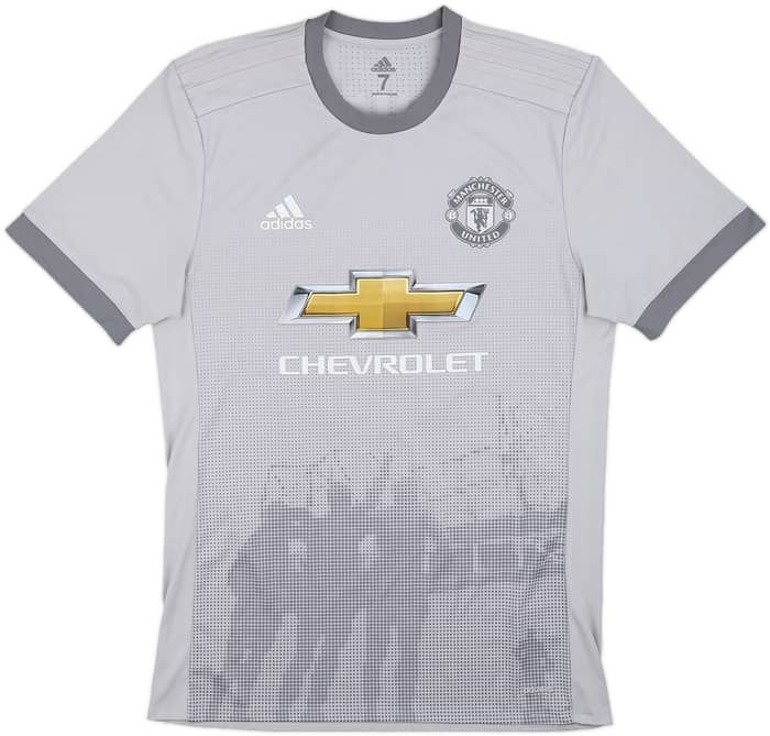 2017-18 Manchester United Player Issue Third Shirt Ibrahimovic #10 - 7/10 - (M/L)