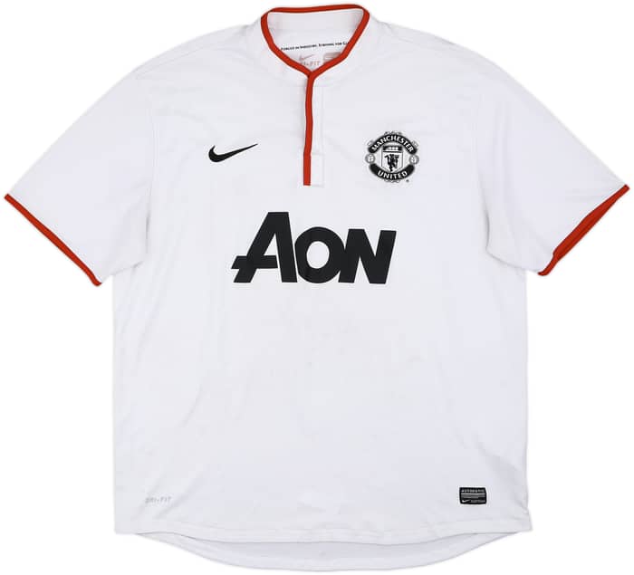 2012-14 Manchester United Away Shirt Evra #3 - 5/10 - (XL)