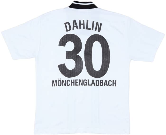 1996-97 Borussia Monchengladbach Home Shirt Dahlin #30 - 7/10 - (M)