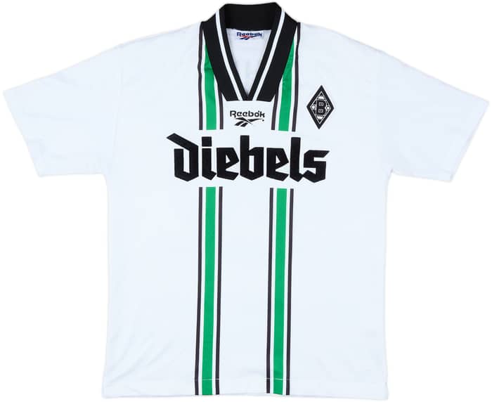 1996-97 Borussia Monchengladbach Home Shirt Dahlin #30 - 7/10 - (M)