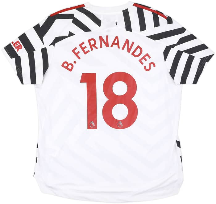 2020-21 Manchester United Authentic Third Shirt B.Fernandes #18 - 6/10 - (XL)