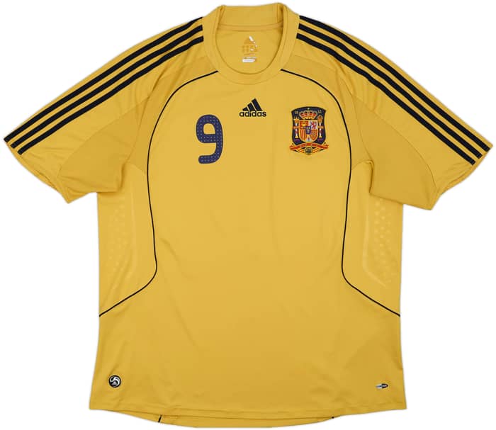 2008-10 Spain Away Shirt Torres #9 - 7/10 - (XXL)