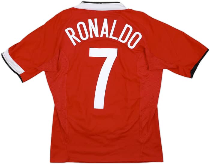 2004-06 Manchester United Home Shirt Ronaldo #7 - 7/10 - (S)