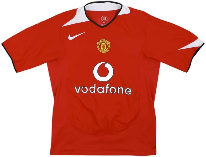 2004-06 Manchester United Home Shirt Ronaldo #7 - 7/10 - (S)