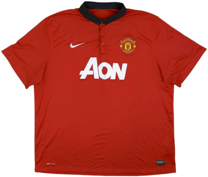 2013-14 Manchester United Home Shirt Rooney #10 - 6/10 - (3XL)