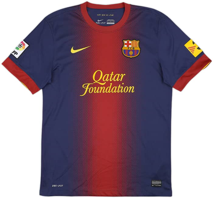 2012-13 Barcelona Home Shirt Messi #10 - 7/10 - (S)