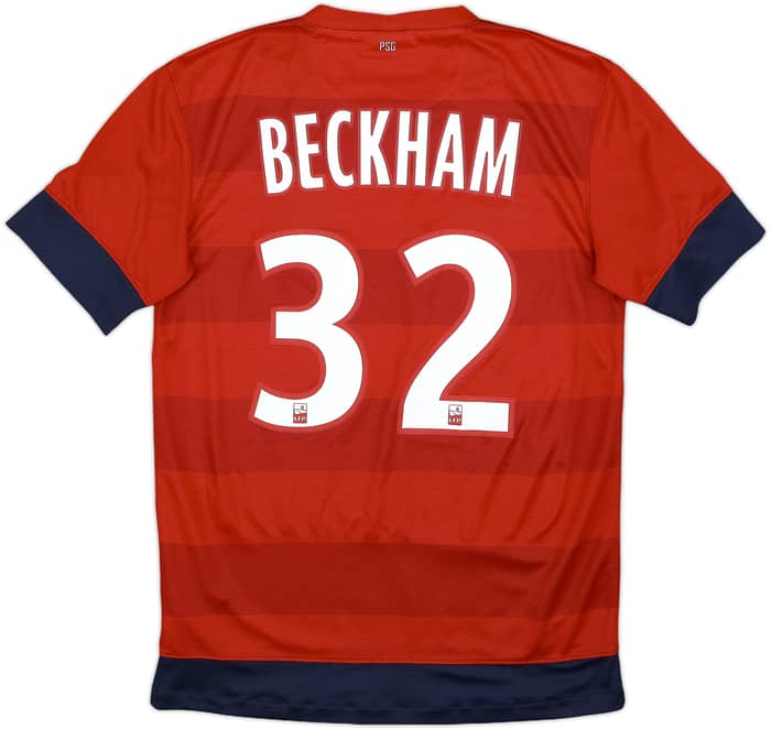 2012-13 Paris Saint-Germain Away Shirt Beckham #32 - 6/10 - (S)