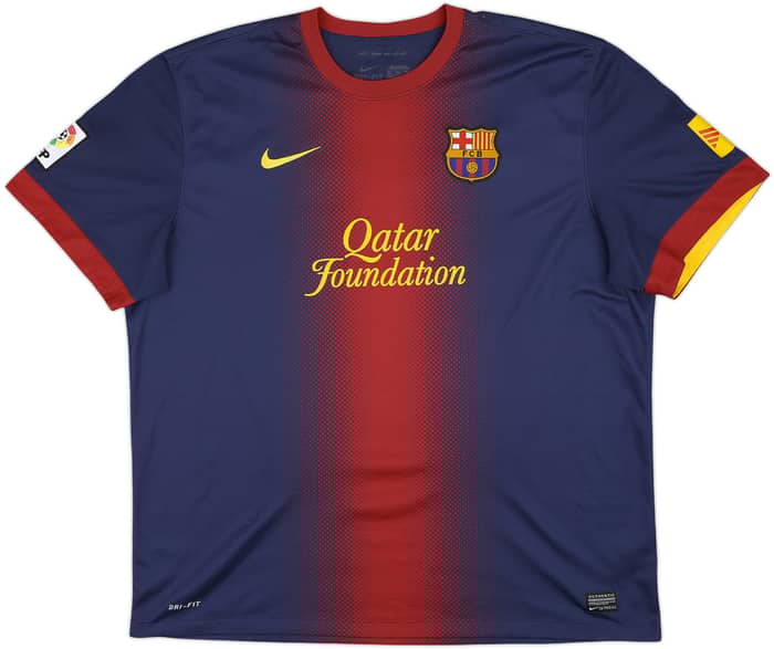 2012-13 Barcelona Home Shirt Messi #10 - 8/10 - (XXL)
