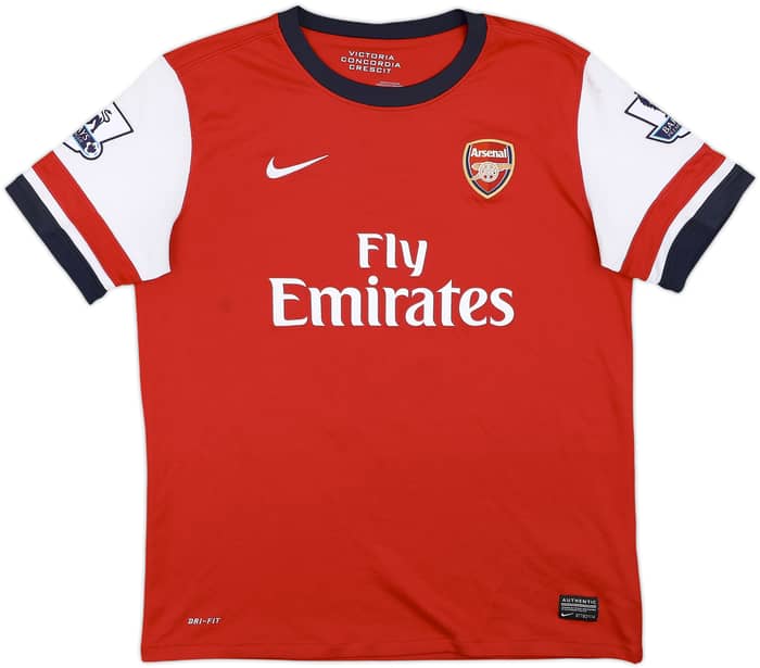 2012-14 Arsenal Home Shirt Ozil #11 - 6/10 - (XL.Boys)